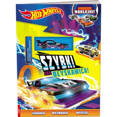 Mattel Hot Wheels. Szybko jak błyskawica!