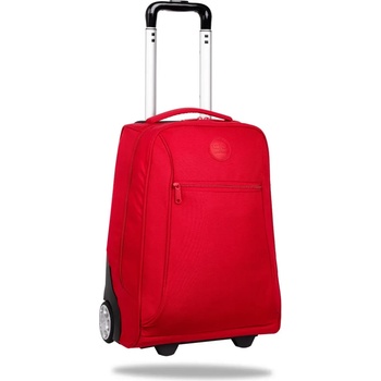 COOLPACK Ученическа раница на колела Coolpack - Compact - rpet RED