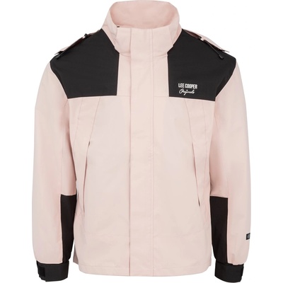 Lee Cooper Непромокаемо яке Lee Cooper Men's Windproof Hooded Padded Long Sleeve Waterproof Jacket - Light pink