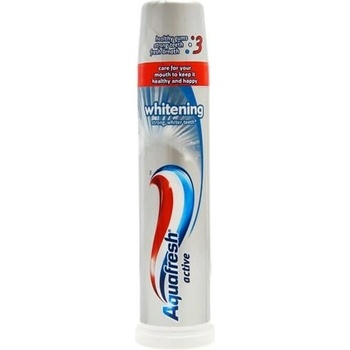 Aquafresh Whitening pump zubná pasta 100 ml