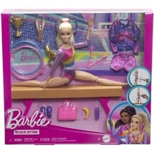 Mattel Barbie Kariéra Osvěžující gymnastická hrací sada Panenka