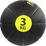 Fitforce Medicine ball 3 kg черно, жълто 3 КГ (mball3kg-u23a)