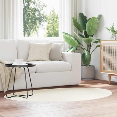 vidaXL Килими за помещение HUARTE Крем 100 x 200 cm Полиестер (4103671)