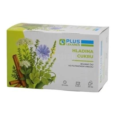 Plus lekáreň Hladina cukru 20 vrecúšok