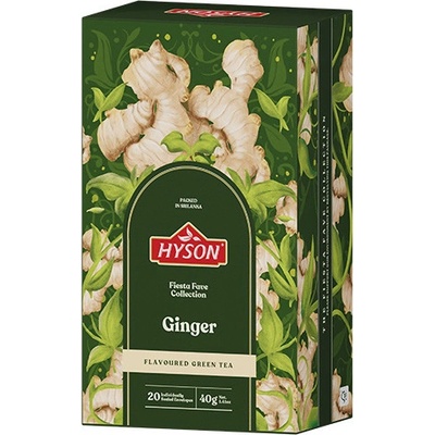 HYSON Ginger zelený čaj 20 sáčků
