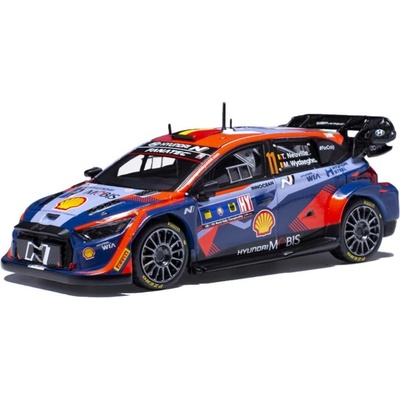 IXO IXO models Hyundai i20 N Rally1 No.11 Neuville/Wydaeghe Central european Rally 2023 1:43