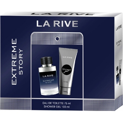 La Rive Exrteme Story men EdT 75 ml + sprchový gel 100 ml