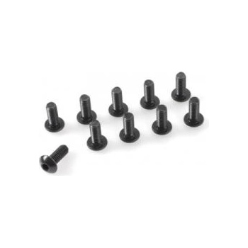Revtec Шестостенен болт с полукръгла глава M3x25 стомана (10)