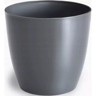 PLASTKON Dekorativní Ella 13 cm stříbrná