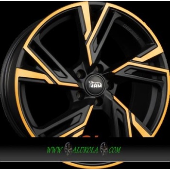 MAM RS5 8,5x20 5x112 ET30 matt black front copper