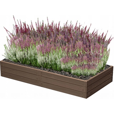 Botle Kvetináč plast béžový 149 x 75 x 25 cm