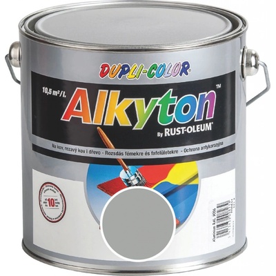 Alkyton Barevný email, bílý hliník, lesklý, 2,5L 7715-250