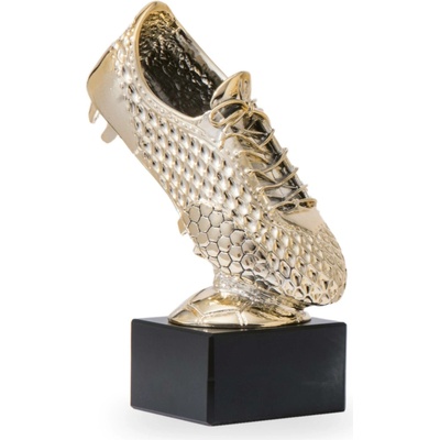 Trofej kopačky v luxusním provedení výška 18 cm stříbrná