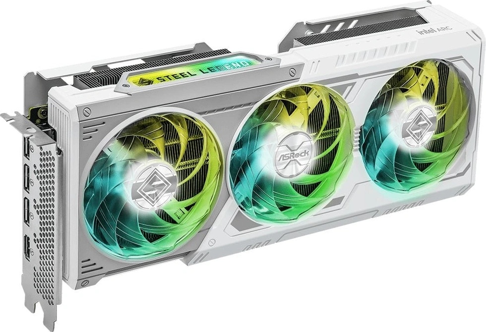 ASRock Intel Arc B580 Steel Legend OC 12GB GDDR6 90-GA5CZZ-00UANF