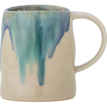 Bloomingville Синьо-бежова глинена чаша 450 ml Yori - Bloomingville (82072025)