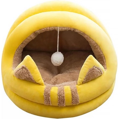 Хралупа за котки Polly Pet 50см, жълта (4059-Y)