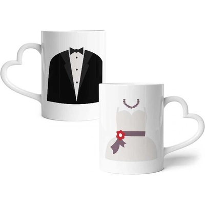 Sablio Hrnky Oblek a šaty 2 x 330 ml