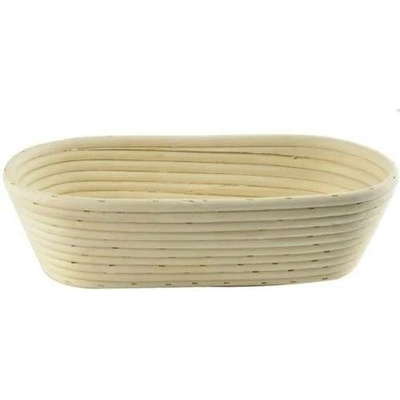 Ratanový koš na přípravu chleba oválný malý 750g