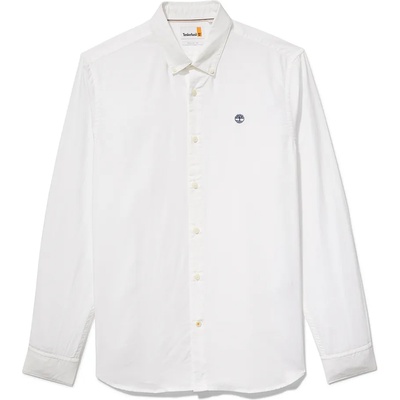 Timberland Мъжка риза LS Ela River Elevated Oxford Solid Shirt in White - XXL (TB0A21XFA94)