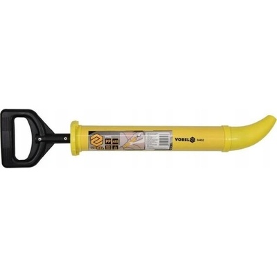 VOREL výtlačná spárovací pistole, zahnutá hubice 20mm, dvojitý gumový píst, TO-04452