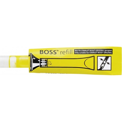 Stabilo zvýrazňovač Boss Original 2-5mm náplň žlutá