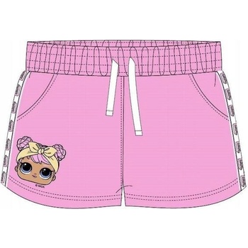 EplusM dívčí kraťasy Lol em0237 Růžová