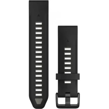 Garmin QuickFit® 20 Black/Pebble Gray силоконова каишка 010-13391-00 (010-13391-00)