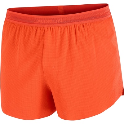 Salomon Мъжки шорти за бягане Salomon Sense Aero Splt 3'' Shorts Running shorts - Fiery Red - размер XL (012-4164-0114)