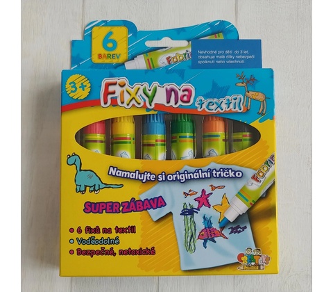 Tričkové Graffiti aneb permanentní fixy na textil - Klasické