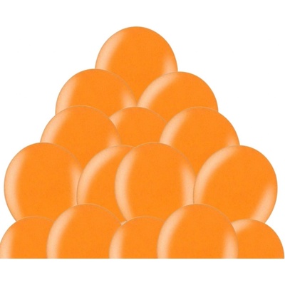 belbal Balónky metalické 081 BRIGHT ORANGE