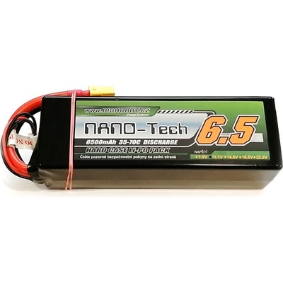 Bighobby Li-pol baterie 6500mAh 3S 35C 70C HC B -NANO Tech