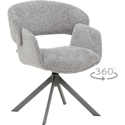 Carmen Трапезен стол voru 8 - сив 44