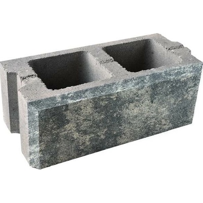 DITON Zdící tvarovka VISO Velikost: 40 x 20 x 15, Varianta: Viso průběžný melír marmo, Povrch: standard