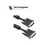 DeTech Кабел DVI - DVI 24+1 3m M/M (18185)