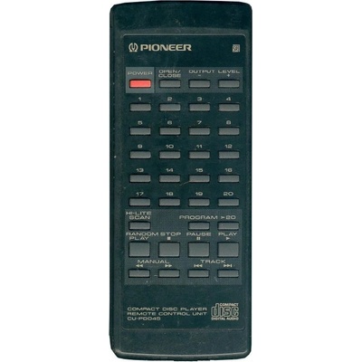 GENERAL PIONEER CU-PD045 - съвместимо дистанционно управление на марката General (CU-PD045)