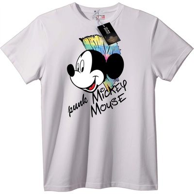 NOONEBRAND Тениска Пънк Mickey Mouse - 6XL, Black