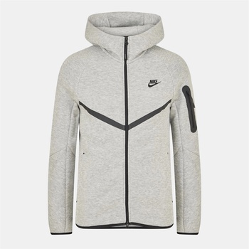 Nike Мъжки суичър Nike Tech Fleece Hoodie Mens - Grey Heather