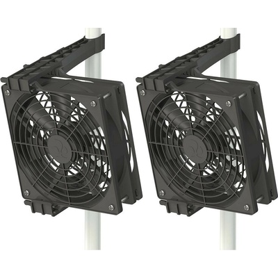 Secret Jardin Monkey Fan 2x120mm 24V, cirkulační ventilátory