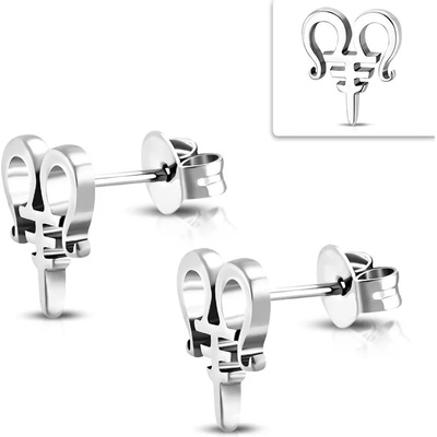 Обеци „Ножици