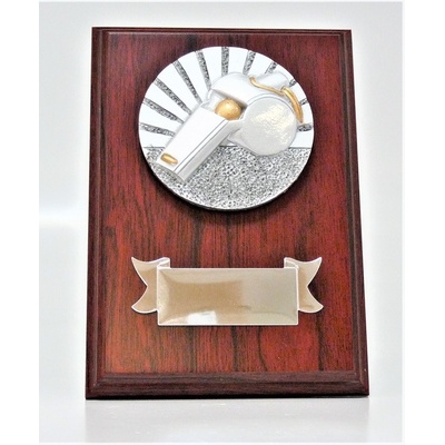 VIZINGR Rozhodčí plaketa H122-G15-FG075 H122-G15-FG075/15 cm