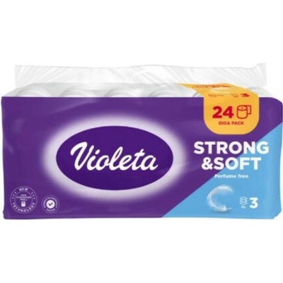 VIOLETA SOFT & STRONG 3-vrstvý 24 ks