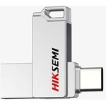 Hikvision SYNC 128GB USB3.2 (HS-USB-E327C(STD)/128G/U3/SILVER/WW) Флаш памет