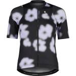 Maloja Фланелка с къс ръкав за колоездене Maloja Women's StrandaM. Cycling jersey - Deep Black Shadow - размер XS (156-3051-0111)
