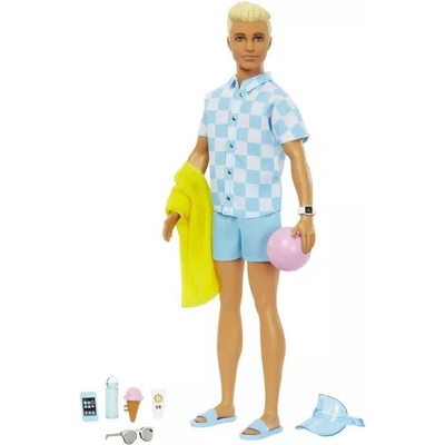 Mattel Филмът Барби: Кукла Плажен Кен (hpl74)