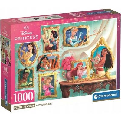 CLEMENTONI COMPACT DISNEY PRINCESS 1000 DÍLKŮ