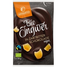 Landgarten Zázvor v hořké čokoládě BIO 50 g