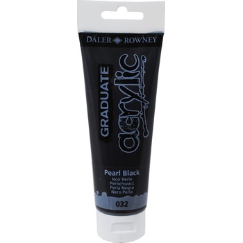 Image 1 of Daler-Rowney Graduate АКРИЛНА боя Pearl Black 120 ml 1 бр (123120032)