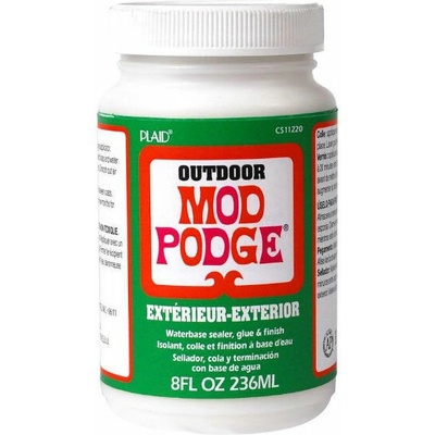Plaid Lepidlo a lak na vodní bázi Mod Podge Outdoor 236 ml – Zboží Dáma