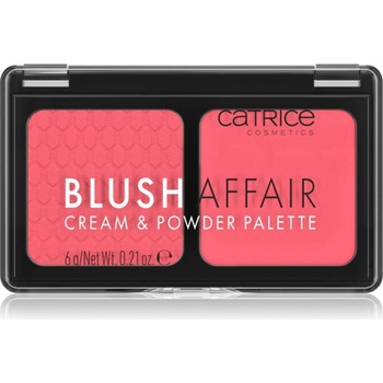 Catrice Blush Affair дуо руж цвят 010 Stunning Strawberry 6 гр