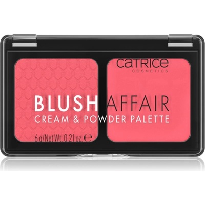 Catrice Blush Affair дуо руж цвят 010 Stunning Strawberry 6 гр